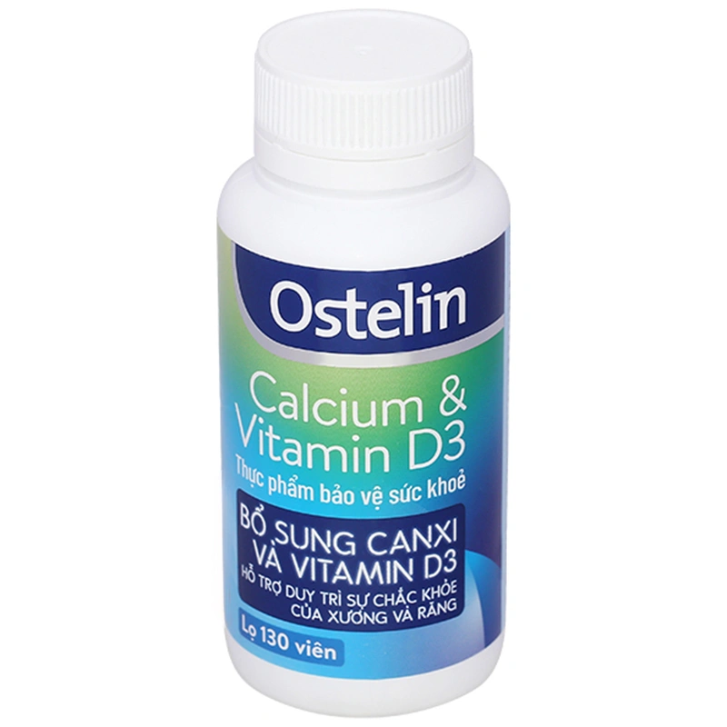 Thực phẩm bảo vệ sức khỏe OSTELIN Calcium & Vitamin D3 - 